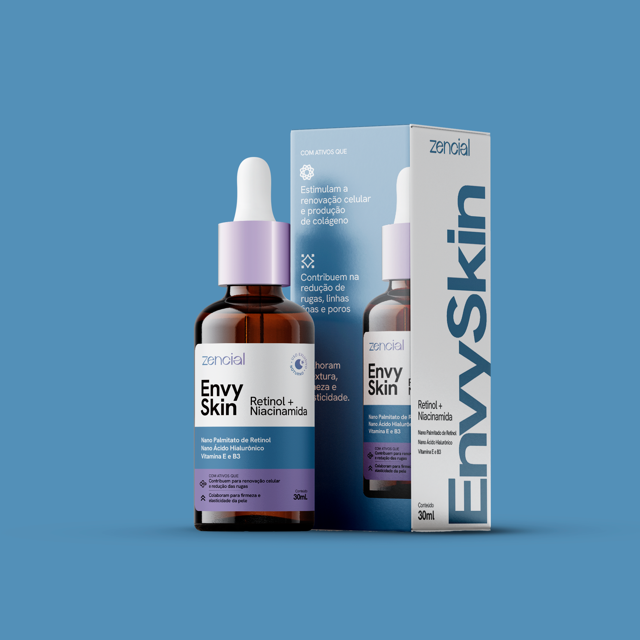 Sérum Anti-Envelhecimento Envy Skin Nano Retinol + Niacinamida