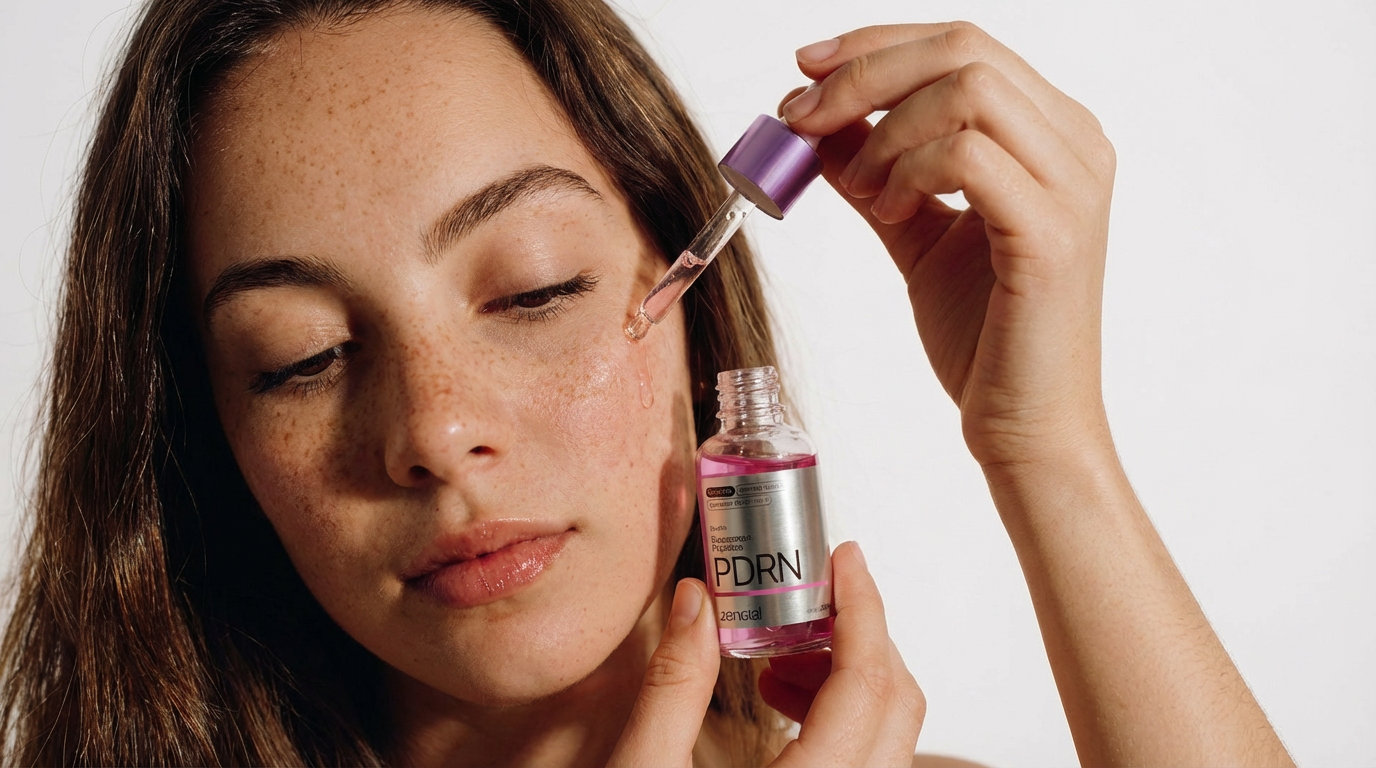 Tecnologia PDRN + Peptídeos + Exossomos para sua pele